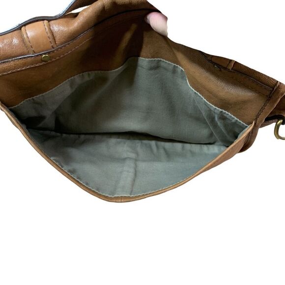 Fossil Vintage Reissue Light Brown Leather Messenger Bag‎ - Picture 11 of 15